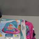 SwimSchool Infant Baby Pool Floats, Free Swimming, Super Buoyant  Ages 6-24 Months  Multiple Colors/Styles  Adjustable Canopies and Seats, Splash & Play Baby Floaties (Pink/Aqua)