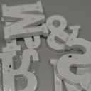 JUSTOTRY 6Pcs Mr & Mrs LED Light Up Letters, Shiny Freestanding Mr and Mrs Sign Lights for Marriage Anniversary Celebration Engagement Banquet Wedding Table Decoration (Warm White)