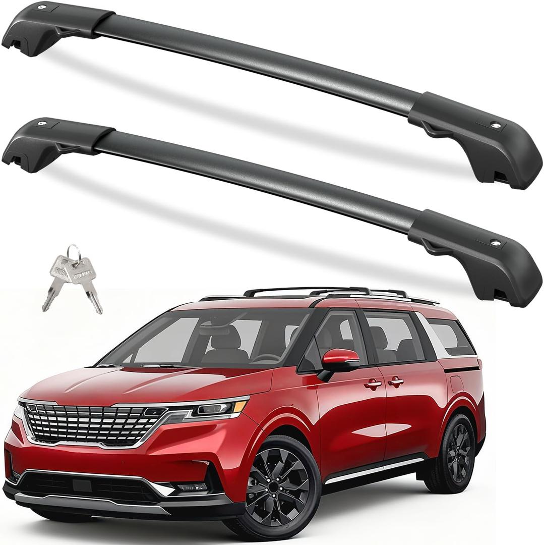 Tuyoung 300lbs Lockable Roof Rack Cross Bars for 2022-2027 KIA Carnival