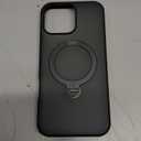 TORRAS for iPhone 15 Pro Max Case Translucent Black | Strong Magnetic & Seamless Stand, Fit for MagSafe, Military-Grade Drop Protection, Sturdy Adjustable Built-in Kickstand, Slim Matte Finish