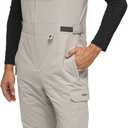 Arctix Men's Avalanche Athletic Fit Insulated Bib Overalls (X-Large/32" Inseam, Stone)