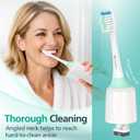 Toothbrush Heads for Philips Sonicare Replacement Heads E-Series, Essence, Xtreme, Elite, Advance and CleanCare Screw-On Electric Handles, Brush Heads for Philip Sonic Care, 4 Pack