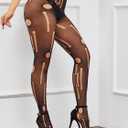 2 x Fishnet Tights,Ripped Tights, Broken Hole Fishnets, Fishnet Stockings for women