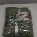 JOOJA Knit Dark Emerald Green Throw Polyester Soft Fleece Blanket for Couch Bed Sofa 50x60 Inches Dark Green