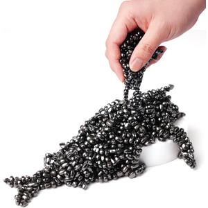 LiKee 550+ Ferrite Putty, Fidget Toys, Magnet Fidget Toys, Adult Gifts for Stress Relief or Desk Decoration, Include Strong Magnet Base, Great for Attention, Relaxation & ADHD