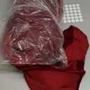 Hismir Christmas Tree Topper Bow67x16 Inch Velvet Extra Large Room Decor Ribbon Bow for Wedding Engagement Birthday PartyGiant Xmas Bow Decorations for Home Wreath Door Wall (Burgundy)