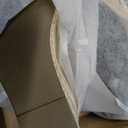 Ermonn Womens Platform Wedge Sandals Espadrilles Braided Open Toe Slip On Summer Mule High Heels (Black)