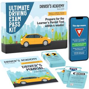 Driving Exam Pass Kit - Gift for Teen Boys and Girls 15-18 Year Old