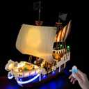 Nitemode Light Kit Compatible with Lego The Going Merry Pirate Ship 75639 ONE Piece, Upgraded Brightness Adjustable Lighting Accessories(JUST Lights)