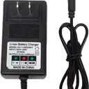12.6V 2A Fast Li-ion Battery Charger AC/DC for Most 12V Massager and Other 11.1V 10.8V 3Series Lithium Ion Battery Pack Charge DC 5.5X 2.5mm / 2.1mm with Charging Status Light,  12620