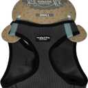 Murphy & Roxy Mesh Harness (Black, S) - Lightweight, Reflective Strips