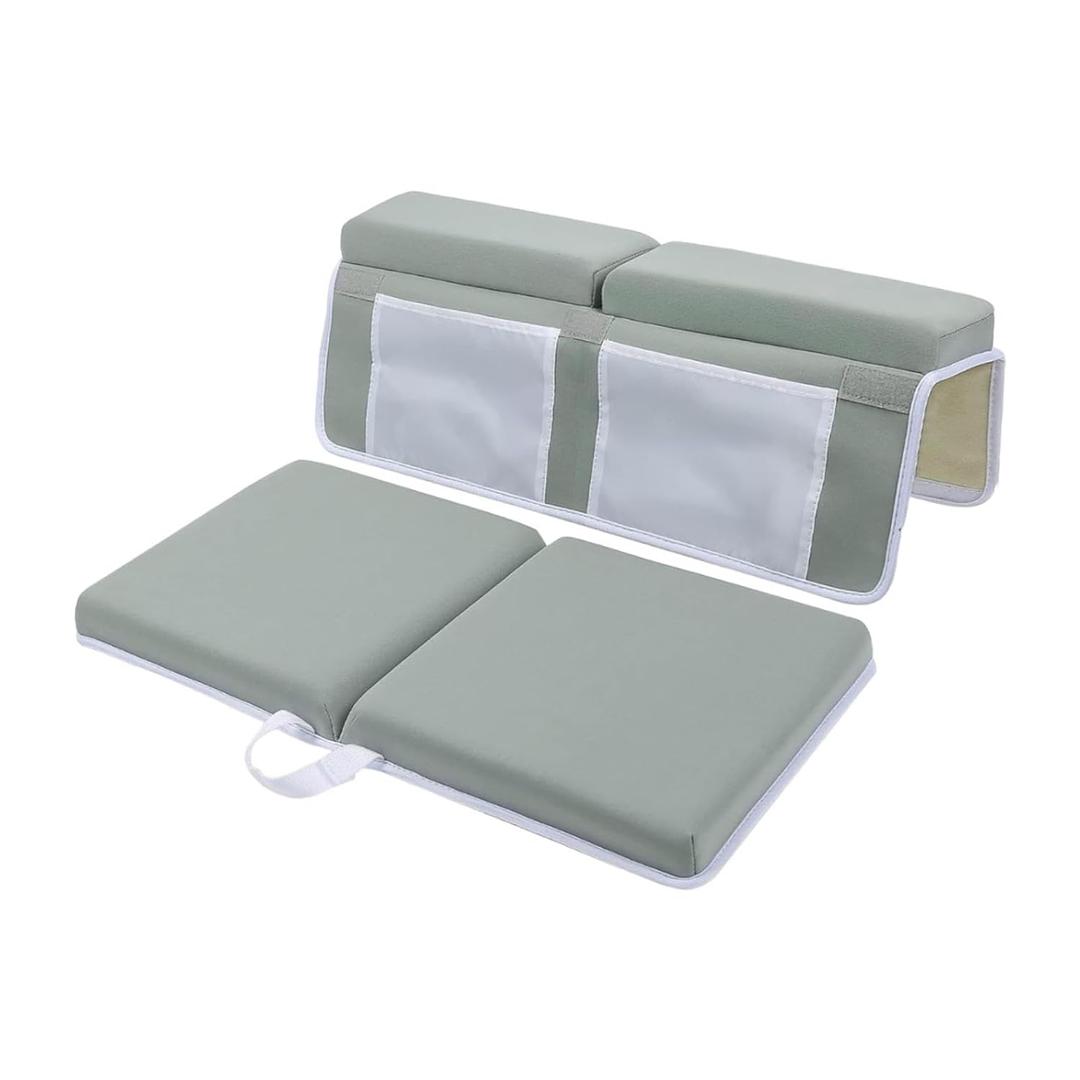 Bath Kneeler and Elbow Rest Pad, Bath Kneeler Pad,Non Slip,Quick Dry,Bath Tub Elbow Pad Kneeling Pad for Bath Time
