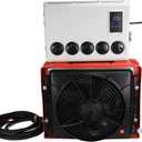 12V DC RV Air Conditioner, 12 Volt Split Air Conditioner,1800W Cooling Power, Mini Cooling System AC Unit Fits for RVs, Vans, Semi Truck, Cranes, Construction Vehicles, Excavators, Harvesters