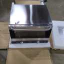 VEVOR Commercial Convection Oven, 47L/43Qt, Half-Size Conventional Oven Countertop, 1600W 4-Tier Toaster w/Front Glass Door, Electric Baking Oven w/Trays Wire Racks Clip Gloves, 120V