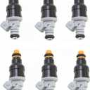 TRQ Engine Fuel Injector 6 Piece Kit for Ford Lincoln Mazda Mercury New