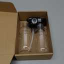 Plastic Spray Bottles 2 Pack 360° Water Spray Bottle for Cleaning 10 oz/300 ml Upside Down Spray Bottle Small Mister Squirt Bottle with Adjustable Nozzle for Hair, Cooking, Plant, Pet