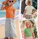 3 Pack Toddler Short Sleeve Tops | Crew Neck, Slim Fit, Summer Tees, Basic, Cute, Casual Tops, for Kids 18M-5T
