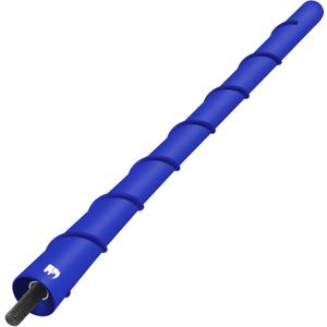 ONE250 8" inch Spiral Flexible Copper Core Antenna, Compatible with Jeep Wrangler JK JKU JL JLU Rubicon Sahara Gladiator (JL) [JT] Renegade Cherokee - Designed for Optimized FM/AM Reception (Blue)