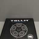 TGLLM Music Boxing Machine, Interactive Punching Trainer with Boxing Gloves, Large Size Wall Mounted Electronic Boxing Target for Adult Kids, 9 Modes & 9 Speeds (Black)