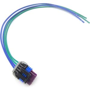 LS IAC Wire Pigtail Connector Idle Air Control Valve Connector LS1 LSX Plug Wire Harness WPIAC30 Compatible with 1999 and newer GM DBC LS series engines
