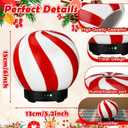 Ceramic Candy Diffuser Christmas Essential Oil Diffuser Gifts 120ml Holiday Present for Essential Oil Small Aromatherapy Humidifier Warmer for Home Office Decorations