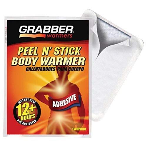 Grabber Performance Peel N Stick Body Warmer (1 warmer) EXP08/29 Pack Of 4, BBD: 08/2029