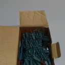 Hopolon Orange Halloween Lights, 2PACK 13ft 50 Orange Lights String,120V Fall String Light, Plug in Green Wire Fall Light Waterproof for Spooky Thanksgiving Party Decor(2pcs)