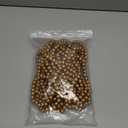 One Holiday Way 18-Foot Long Rustic Metallic Gold Wood Bead Garland Christmas Tree Decoration - Vintage Style Wooden Elegant Farmhouse Winter Home Decor