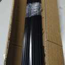 Fence Posts 6FT, Metal U Posts for Wire Fence, 10 Pack，Black