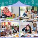 Zhanmai 48 Pcs Eid Mubarak Goodie Bags Fillers Ramadan Coloring Book Bulk Gift Ramadan Star Moon Holiday Activity Religious Mubarak Coloring Book for Activities Party Favors Supplies DIY Craft