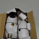 2K / 4MP Light Bulb Security Camera Outdoor Waterproof, 2.4GHz Wireless WiFi Light Socket Camera for Home Secuity with Motion Detection and Alarm, Color Night Vision (IK500)