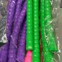 Kids' Fitness Hoop, Suitable for Ages 4-15, 29.5 Inches in Diameter, 8 Detachable Vibrant-Colored Adjustable Size & Weight, for Outdoor Play, Games & Fitness 10 Pack