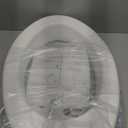 Carex Toilet Seat Riser, Elongated Raised Toilet Seat Adds 3.5 inches to Toilet Height, for Assistance Bending or Sitting, 300 Pound Weight Capacity Toilet Riser