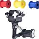Motorized Bike Universal Chain Tensioner Heavy Chain Tensioner Adjuster Spring Sprocket Chain Tensioner for Motorized Bicycle Dirt Pit Pro Dirt Bike (Upgraded 3 spare wheels)