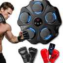 Vivedrre 2025 Upgraded Music Boxing Machine - Interactive Punching Trainer, Large Size Wall Mounted Electronic Boxing Target with Adult & Kids Gloves, 9 Modes & 9 Speeds for Adults & Kids