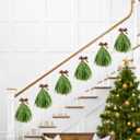 Norfolk Pine Stems Real Touch 50Pcs 14" Christmas Greenery Stems Norfolk Pine Branches Artificial Norfolk Stems Christmas Greenery Pine Branches DIY Crafts Faux Indoor Outdoor Home Decor