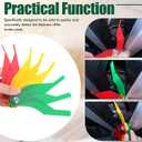 Tire Tread Depth Gauge Brake Lining Gauge Set Color Coded Tire Brake Lining Thickness Automotive Pad Measure Ruler Tool(30 Pcs)