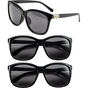 Polarized Sunglasses Womens Trendy Classic Retro Womens Sunglasses Men Driving Sun Glasses UV Protection +1.75 (Pack of 3)