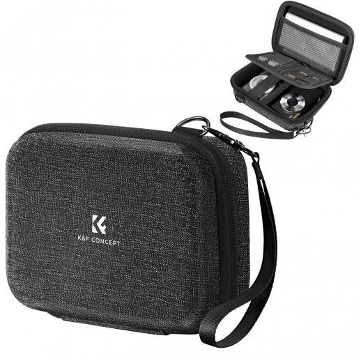 K&F CONCEPT Digital Small Camera Case, Compact Waterproof Small Camera Bag, Lightweight Camera Sling Bag for CCD/Sony DSCW800/DSCW830/Canon PowerShot 