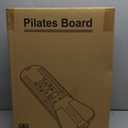 Pilates Board - Pilates Reformer Set, Portable and Foldable Pilates Board for Home Workout, Multifunctional Pilates Board for Women, Pilates Reformer Machine for Home Exercise (Violet Grey)