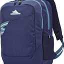 High Sierra Essential Backpack, Laptop Bookbag for Travel, Work, or School, Graphite Blue, One Size