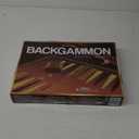 Large Backgammon Sets for Adults - Classic Board Games for 2 Players Adults and Kids - Premium Backgammon Set 15 inch Board and 32 Backgammon Pieces in Quality PU Leather Case - Gift for Man