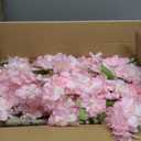 6Ft Tall Cherry Blossom Artificial Tree,Fake Pink Cherry Blossom Tree,Lifelike Decorative Plant in Pot for Indoor/Outdoor, Christmas, Garden,Home Office Dec