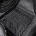 Weather Liner for Jeep Compass Floor Mats 2026 2025 2024 2023 2022 2021 2020 2019 2018 2017, All Weather TPE Car Floor Mats Custom Fit for Front Rear Trunk Liner Set 4 PCS Accessories for Compass