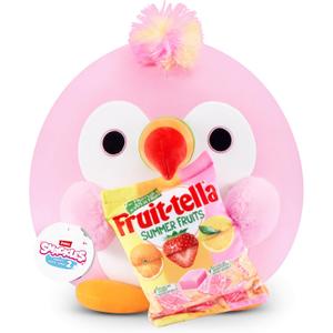 Snackles Series 2 16-inch Snackle by ZURU Cuddly Squishy Comfort 16-inch Plush with Licensed Snack Brand Accessory (Tucan&Fruit-tella)