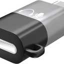 USB C to Lightning Audio Adapter with iPhone Wireless Lavalier Microphone MFi Certified USB-C Male to Lightning Female Headphones Earphone Dongle Converter for iPhone 17/16/15, iPad, Galaxy, MacBook