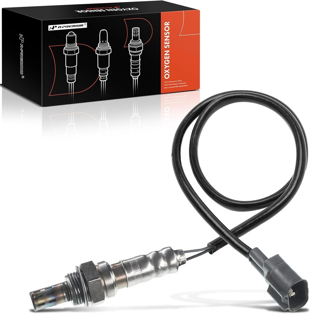 A-Premium O2 Oxygen Sensor Compatible with Toyota Camry 1992 1993 1994 1995 1996 l4 2.2L 5SFE, Celica 1996-1997 l4 1.8L 7AFE, Replace# 89465-33090, 89465-20500