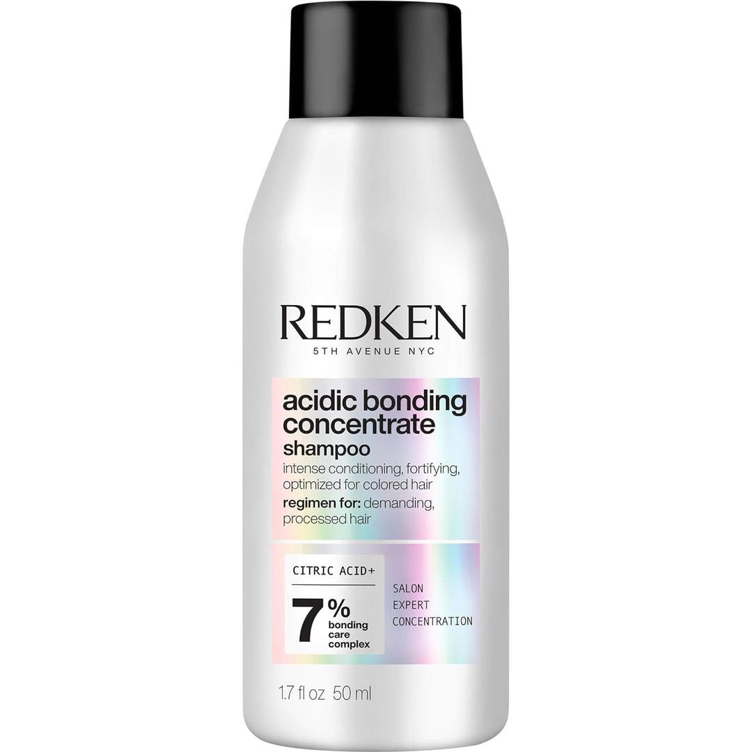 Redken Acidic Bonding Concentrate Shampoo For Damaged Hair Repair - Strengthens and Repairs Weak and Brittle Hair, Sulfate-Free, With Citric Acid
