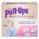 PullUps Girls' Skin Essentials Potty Training Pants, Training Underwear, 3T4T (3240 lbs), 68 Ct
