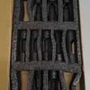 10-Piece Professional Flare Nut Socket Set - 1/2" Drive Cr-Mo Steel Anti-Slip Design - SAE/Metric for Automotive Brake Lines, Fuel Systems & Mechanical Repairs (3/8" to 1-1/16")"